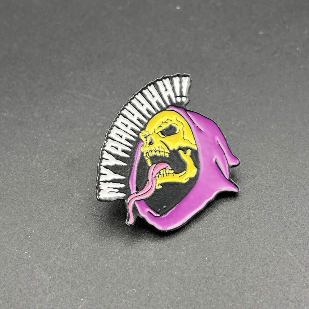 Skeletor “Myyaaahhhh!!” Masters Of The Universe Lapel Hat Pin